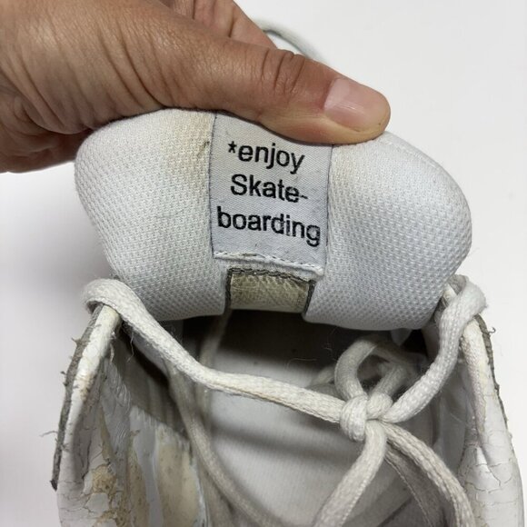 Es Skateboard Shoes White/Tan Men’s 10.5 07-03 NRT Rare OG Vintage Style Classic - Picture 12 of 12